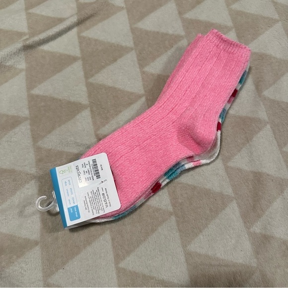 J crew Girls' chenille socks pack medium - Picture 2 of 3